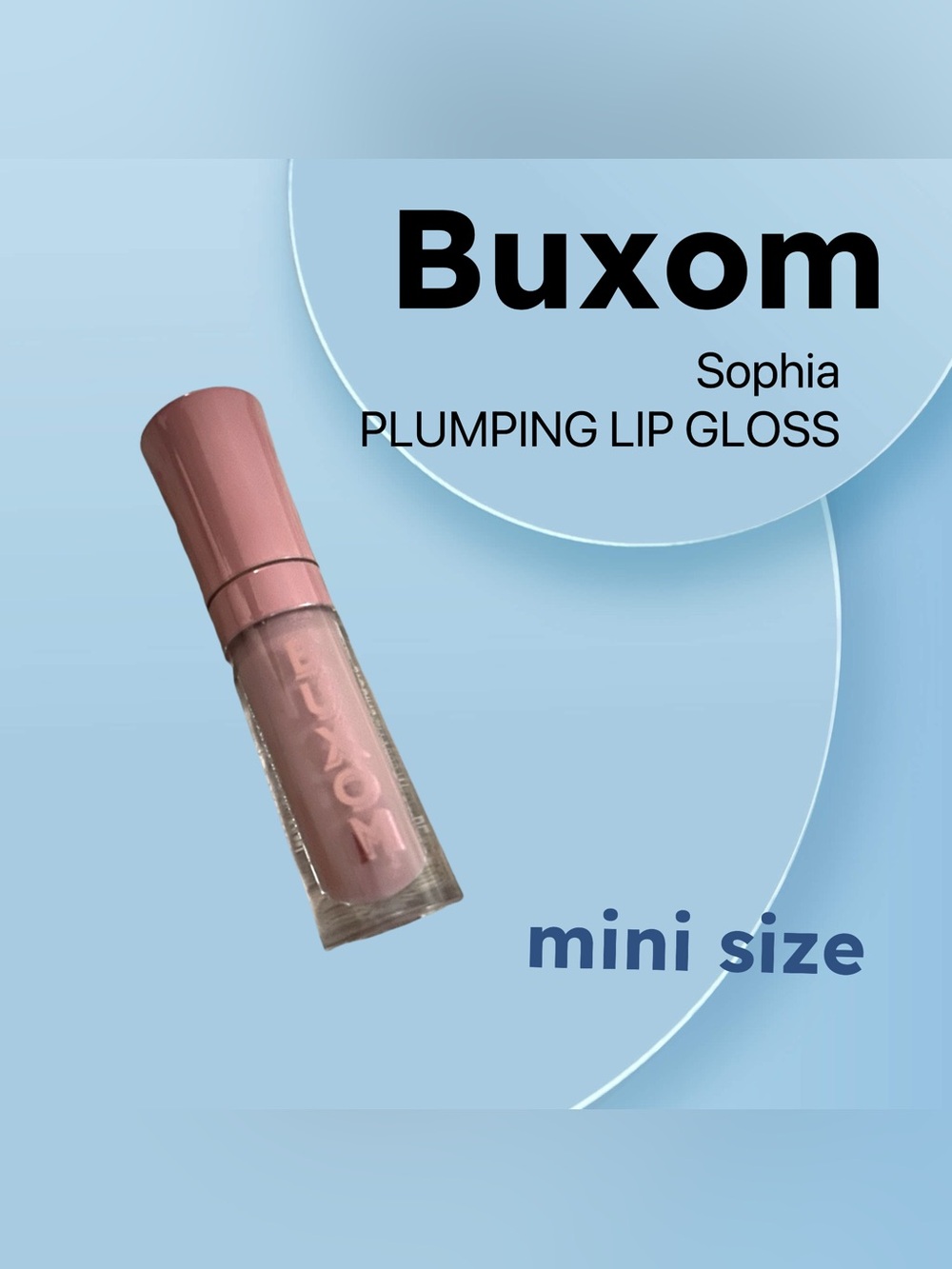 ⬇️🇺🇸🆕NWOB BUXOM | MINI | Tingling feeling Sophia plumping lip gloss*